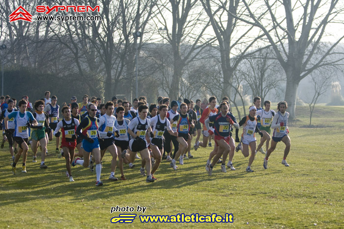 Gli iscritti della 1ª prova del C.d.S. Assoluto di cross di Ferrara 