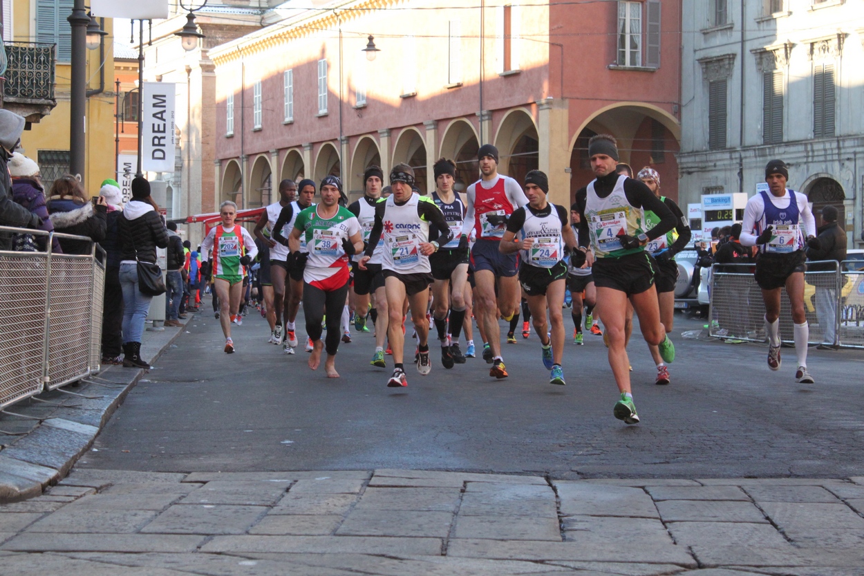 Giannantonio alla Maratona di Reggio Emilia