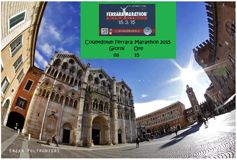 OLTRE 1800 GLI ISCRITTI ALLA FERRARA MARATHON&HALF MARATHON