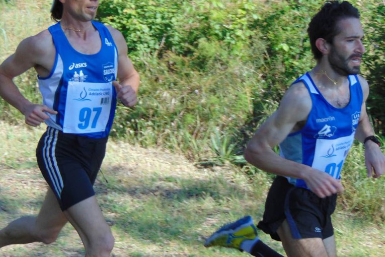 Doppietta Salcus in pineta con Michele e Angelo