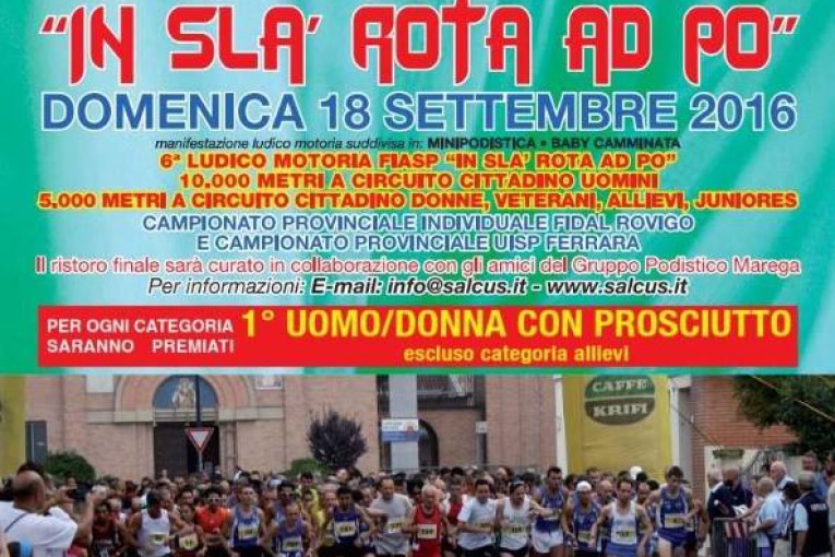 In Sla Rota ad Po 2016: Visita Medico Sportiva