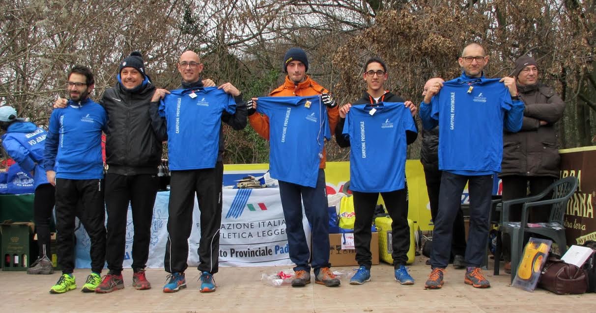 Salcus fa cinquina di titoli provinciali ad Abano (Pd)
