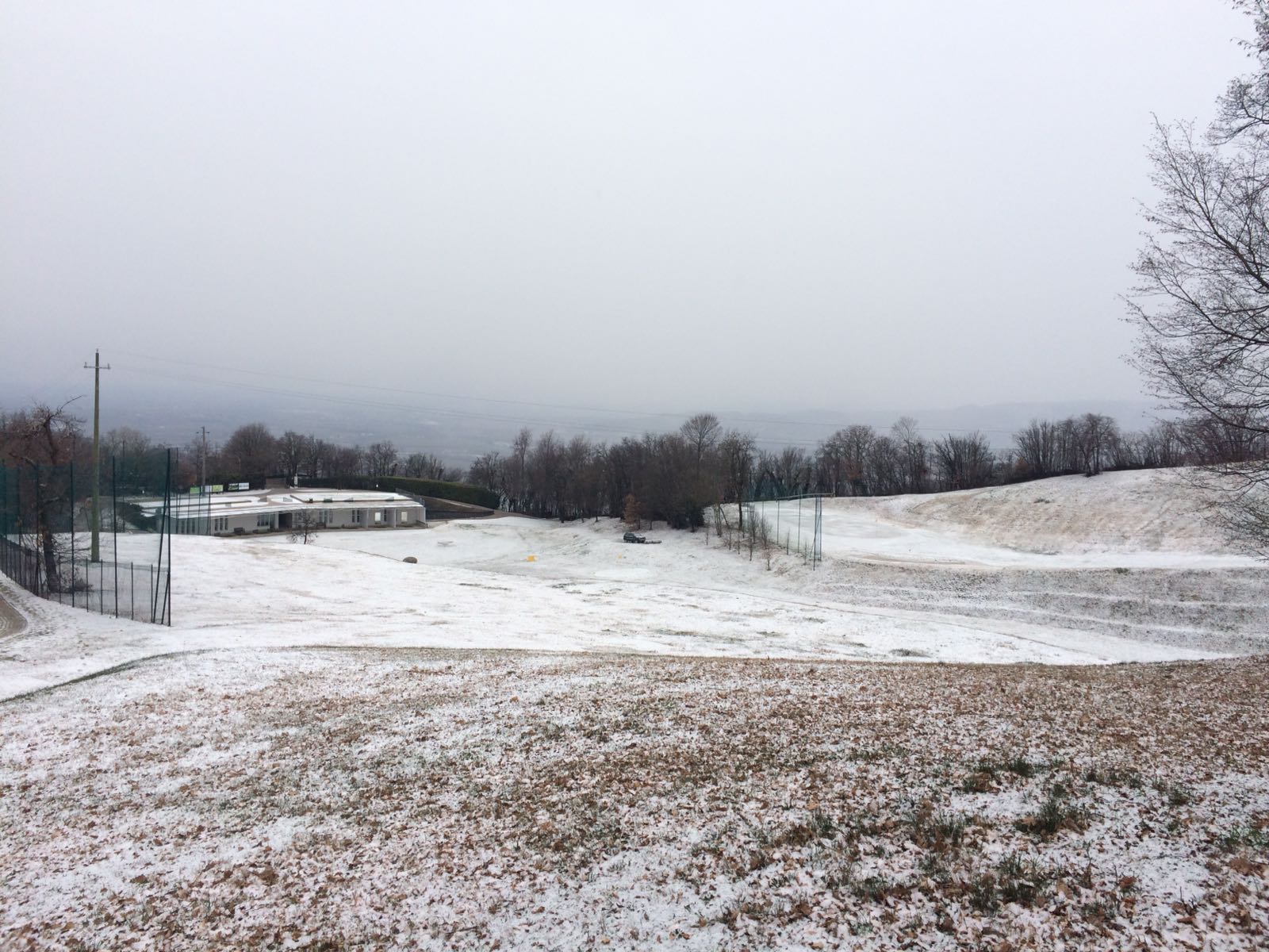 Una domenica sotto qualche fiocco di neve