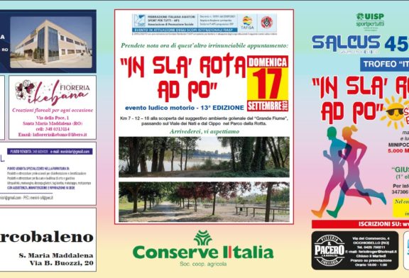 ISCRIZIONI IN SLA ROTA AD PO 2023-SUMMER EDITION